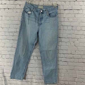 Everlane high waisted “the cheeky jean” size 30 vintage wash